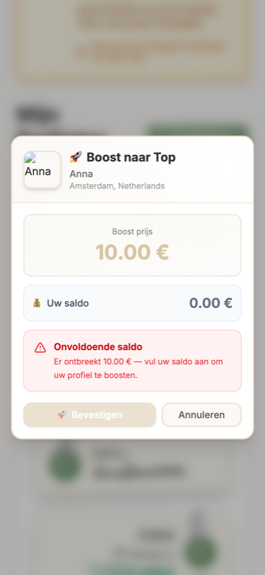 Blijf bovenaan